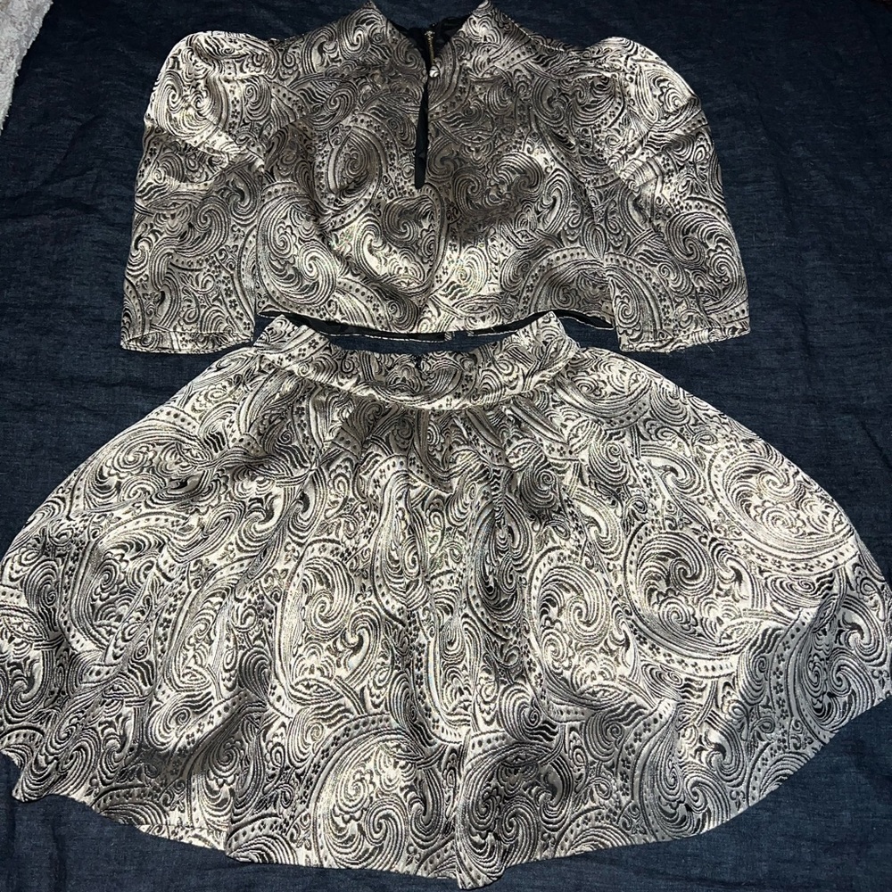 Bebe Top & Full Skirt
